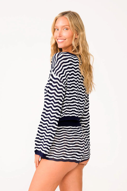 PQ Swim Pisces Palmer Top